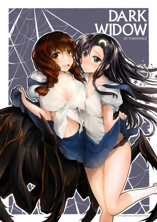 ปก [Yuriwhale] DARK WIDOW [タイ語]