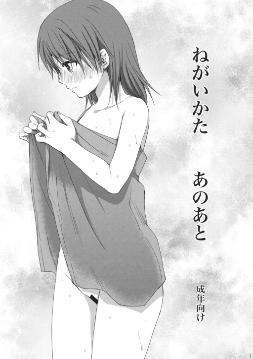 ปก (C80) [たくみなむち] ねがいかた あのあと (とある科学の超電磁砲) [タイ翻訳]