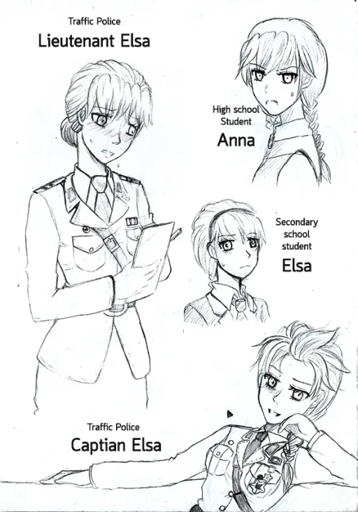 ปก Elsa 's Police Station (Frozen) (Ongoing) Thai ver.