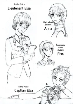 ปก Elsa 's Police Station (Frozen) (Ongoing) Thai ver.
