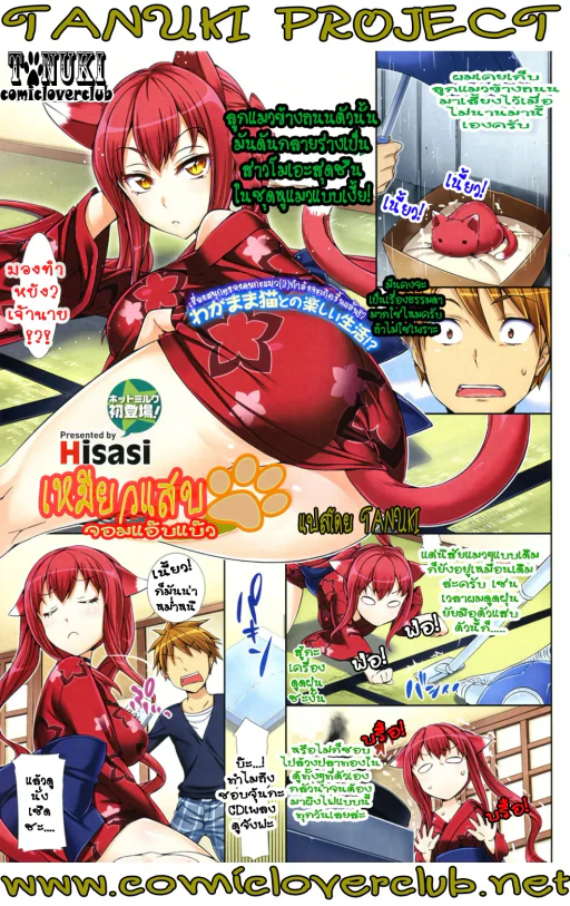 ปก [Hisasi] すてい ういず みう (コミックホットミルク 2010年12月号) [タイ翻訳]