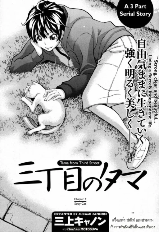 ปก [三上キャノン] 三丁目のタマ 第1-3話 [タイ翻訳]