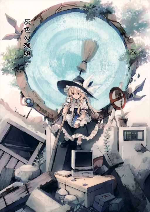 ปก (C83) [十誤一会 (会帆)] 灰色の残照 上 (東方Project) [タイ翻訳]